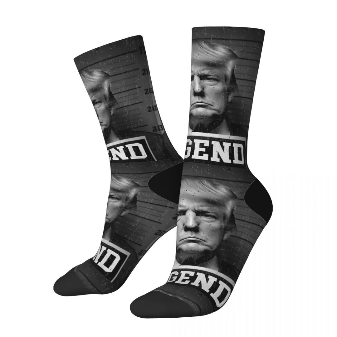 Donald Trump Mugshot Socks