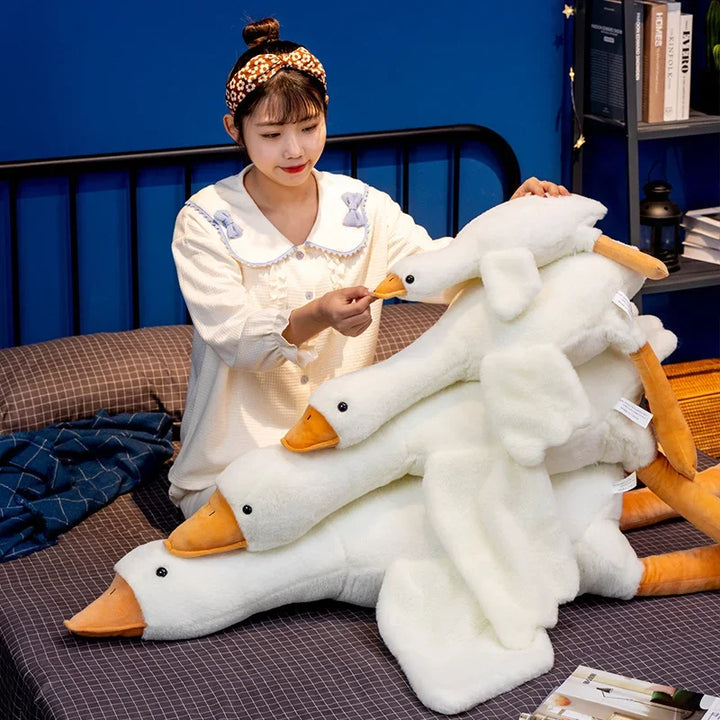 Giant White Goose Plush Toy