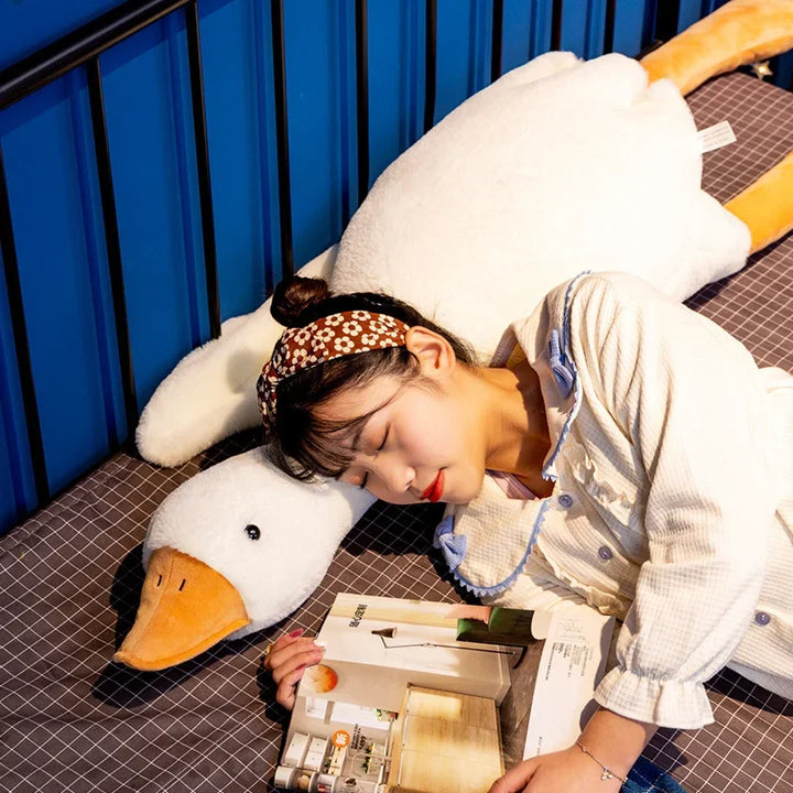 Giant White Goose Plush Toy